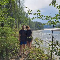 Touribild am Aussichtspunkt