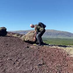 Sogar die Steine konnte Papa bewegen
