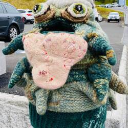 Der Müll muss hier nicht frieren