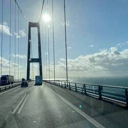 Die Storebelt Brücke war freundlicher zu uns