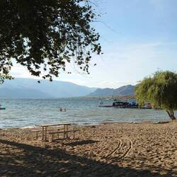 Strand beim Campingplatz