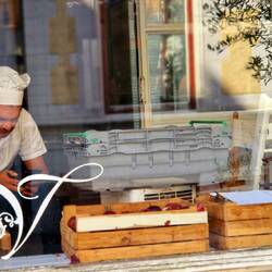 Ganz schön beschäftigt der Koch 😀
