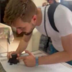 Block printing in einer original local company