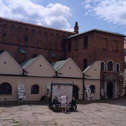 La vieille synagogue du quartier kazimierz
