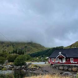 In kürzester Zeit zogen heute morgen die Wolken ein und brachten Regen 😩