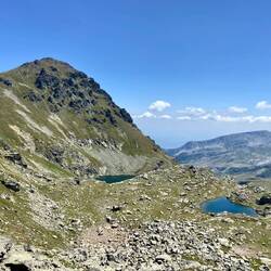 Von hier aus ware es nicht mehr weit bis zum Gipfel.