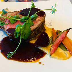 Im Ofen gebratenes Ribeye Steak