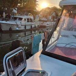 Endlich geht die Sonne unter