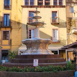 Fountain in Piazza don Carlos