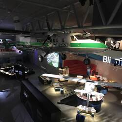 Widerøe gibt es seit 1934, diese Maschine ist aus den 1970ern