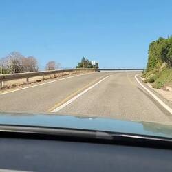 Half a tunnel on the way to Porto Torres