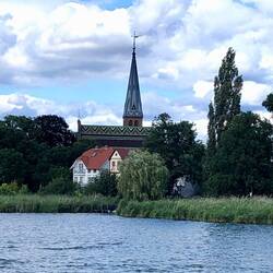 Schönes Kirchendach in Geltow