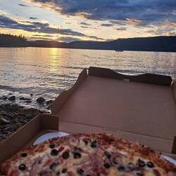 Pizza am See - in der Theorie fantastisch!