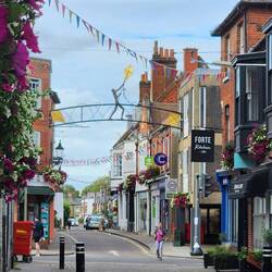 View near High street