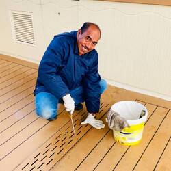 Auch müssen immer wieder Reparaturen getätigt werden