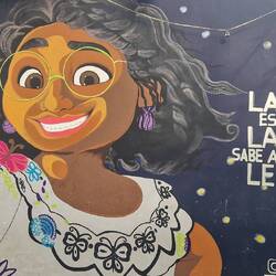 Auch in Cartagena gibt es viel Streetart