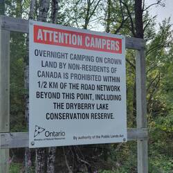 Es war dennoch erlaubt gleich danach zu parken und übernachten