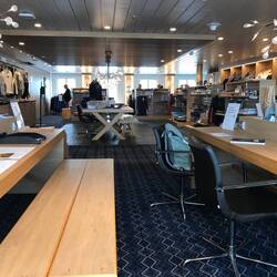 der Shop - angenehm unaufdringlich