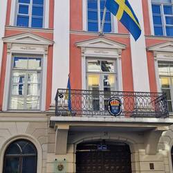 Heute Sitz der Schwedischen Botschaft