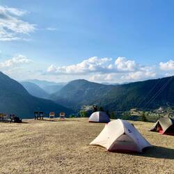 mein heutiger Zeltplatz