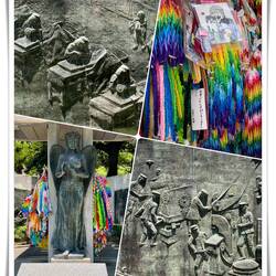 Memorial to the Mobilized Students — Hiroshima, Japan.