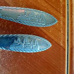 Angkor Wat ist in aller Munde: Hier als Besteck.