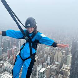 Alexa at 1200 feet above the city