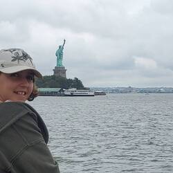 At liberty state park