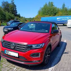 Rast an der Autobahn