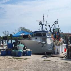 Fischfang überall. Man sitzt hier auch gerne mit Angel am Fluss