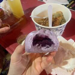 Bao Buns mit violette Süessherdpöfel! Mis neue Lieblingsesse😍