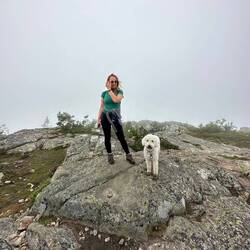 Unsere Aussichten auf der Bergspitze...