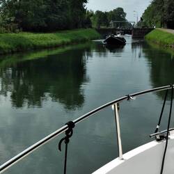 Unsere einzige Schiffsbegegnung