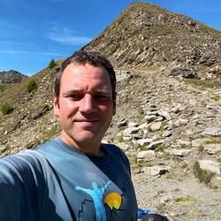 Ulli auf dem Colle Giulian