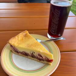 Am Ruhestein - Pflaumen-Käsekuchen