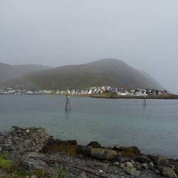 Blick zurück auf Nordvågt