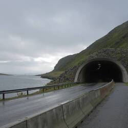 der Nordvågtunnel ...