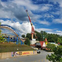 Crazy new ride that flips riders at 170 feet up