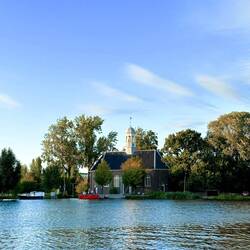 Blick gegenüber unserer Wohnung