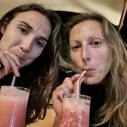 obligatorisches Tropical Juice Selfie