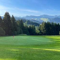 Golfplatz mit Aussicht