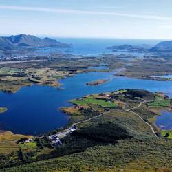 Ausblick vom Holandsmelen