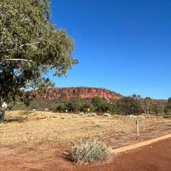 Fabulous scenery from our park at the back of the roadhouse