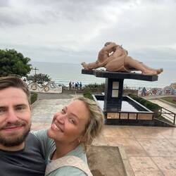 Wir im "Parque del amor"