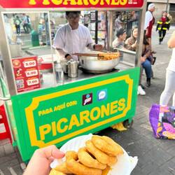 Picarones (die peruanischen Donuts)