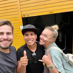 Unser symphatischer Fahrrad-Guide