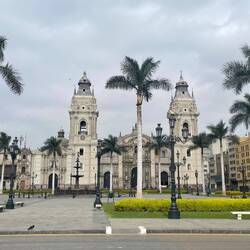 Der zentrale Platz von Lima