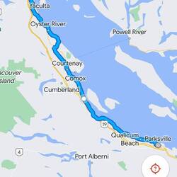 Wegen der Anzahl km und der zu erwartenden Wärme starteten wir wiederum gut versorgt mit Bananen und