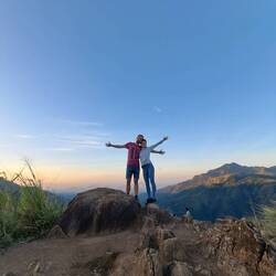 Good Morning auf dem Little Adam's Peak, 1141m