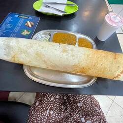 Dosa, was ich nach 2h gefunden habe und nicht satt gemacht hat😅😂